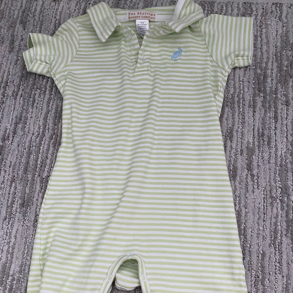 TBBC Beaufort Bonnet 18-24 Month Polo Romper